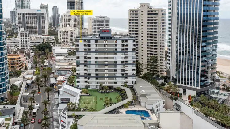Fourth view of Homely unit listing, 1701/3 Orchid Avenue, Surfers Paradise QLD 4217