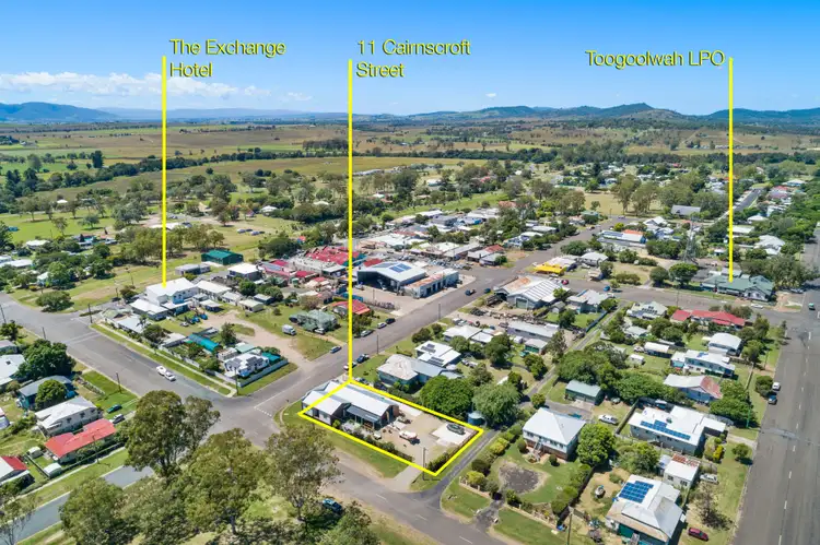 Second view of Homely rural property listing, 11 Cairnscroft Street, Toogoolawah QLD 4313
