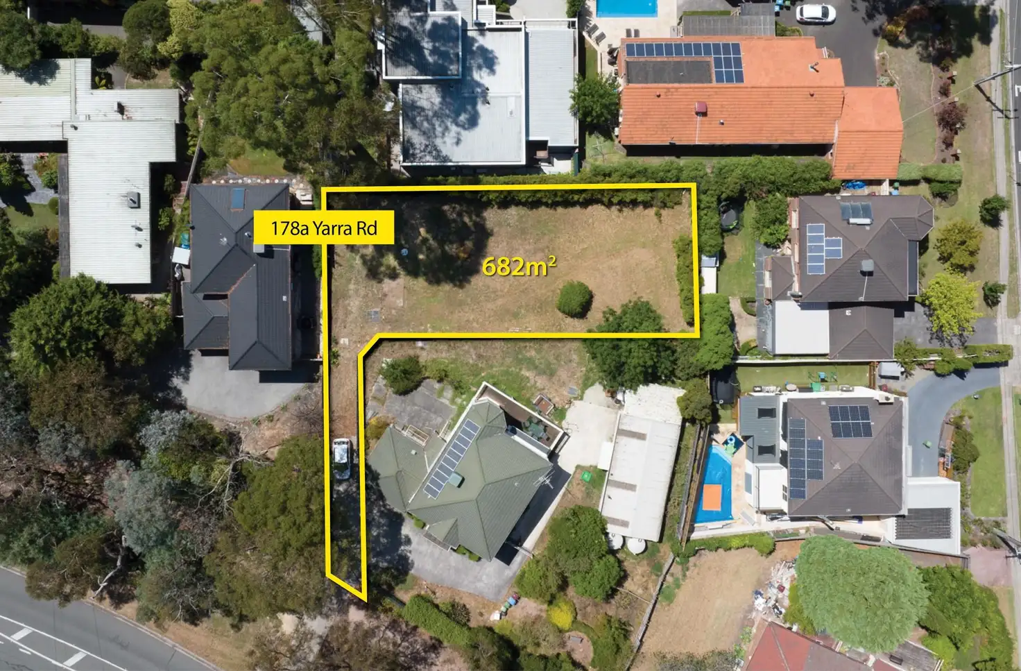 Main view of Homely land listing, 178A Yarra Road, Croydon North VIC 3136
