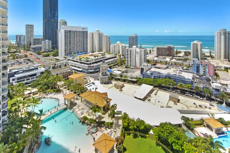 Sixth view of Homely apartment listing, 3193/23 Ferny Avenue, Surfers Paradise QLD 4217