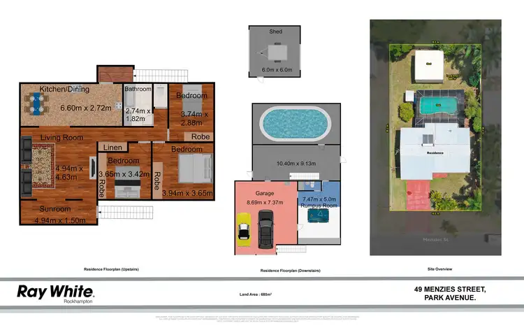 Second view of Homely house listing, 49 Menzies Street, Park Avenue QLD 4701