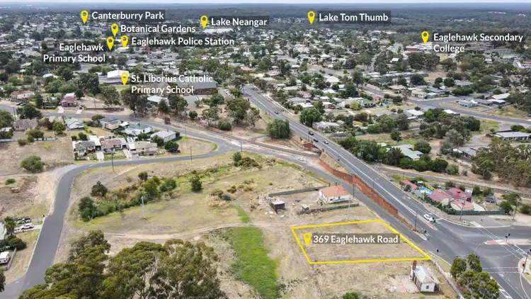 Third view of Homely land listing, 369 Eaglehawk Road, California Gully VIC 3556