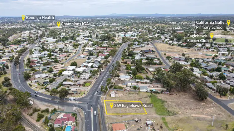 Fifth view of Homely land listing, 369 Eaglehawk Road, California Gully VIC 3556