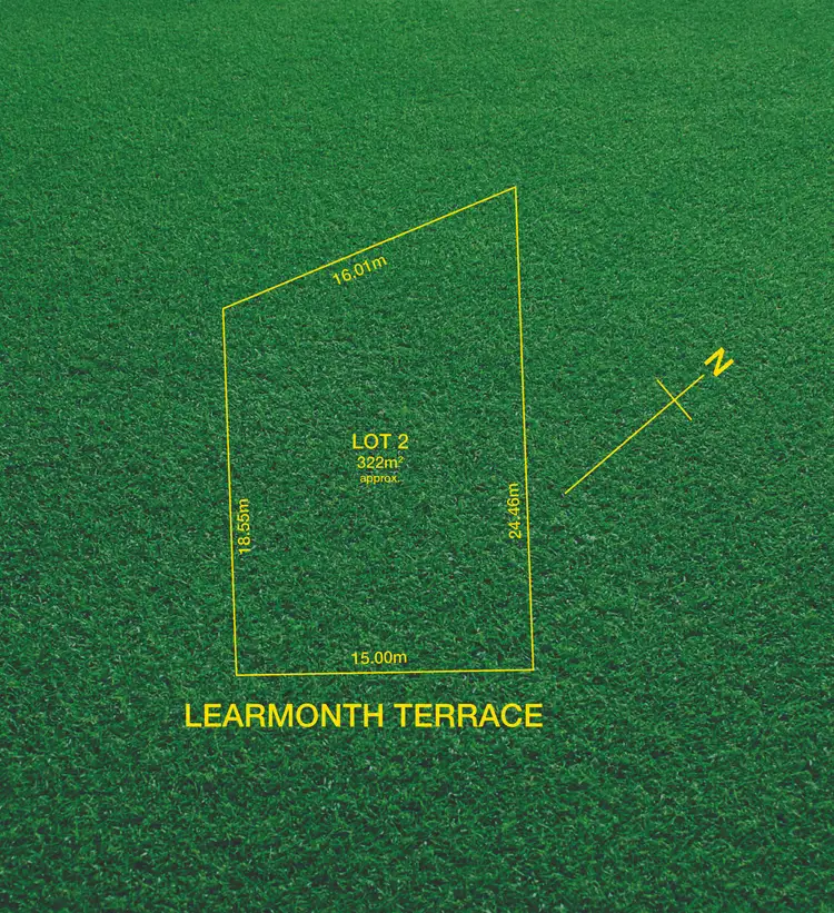 Main view of Homely land listing, LOT 1, 1 Learmonth Terrace, Enfield SA 5085