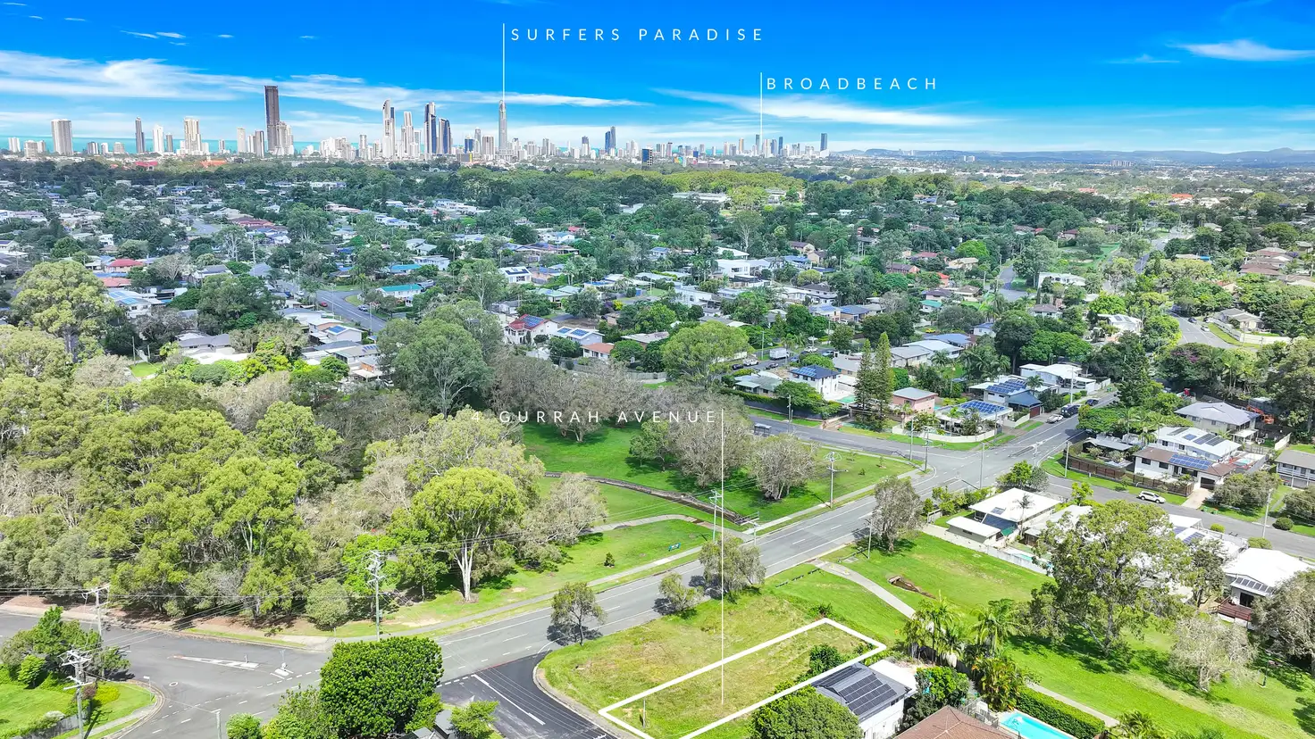 Main view of Homely land listing, 4 Gurrah Avenue, Southport QLD 4215