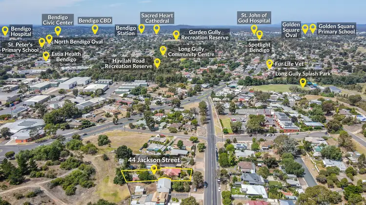 Main view of Homely house listing, 44 Jackson Street, Long Gully VIC 3550