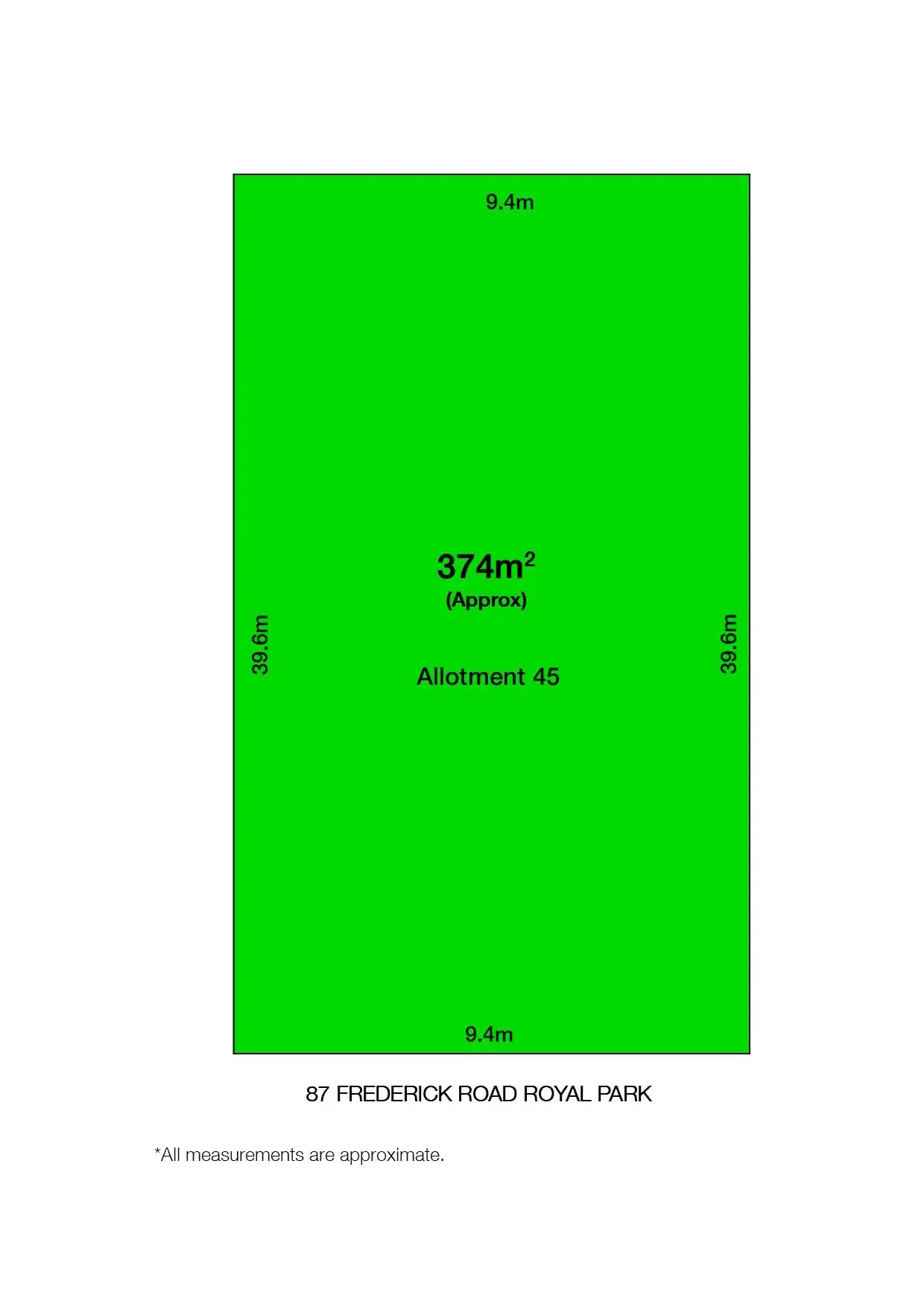 Main view of Homely land listing, 87 Frederick Road, Royal Park SA 5014