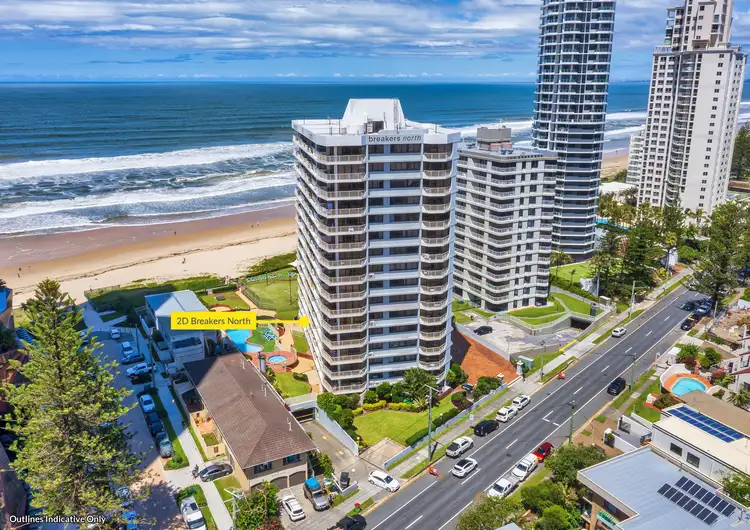 Main view of Homely unit listing, 2D/50 Old Burleigh Road, Surfers Paradise QLD 4217