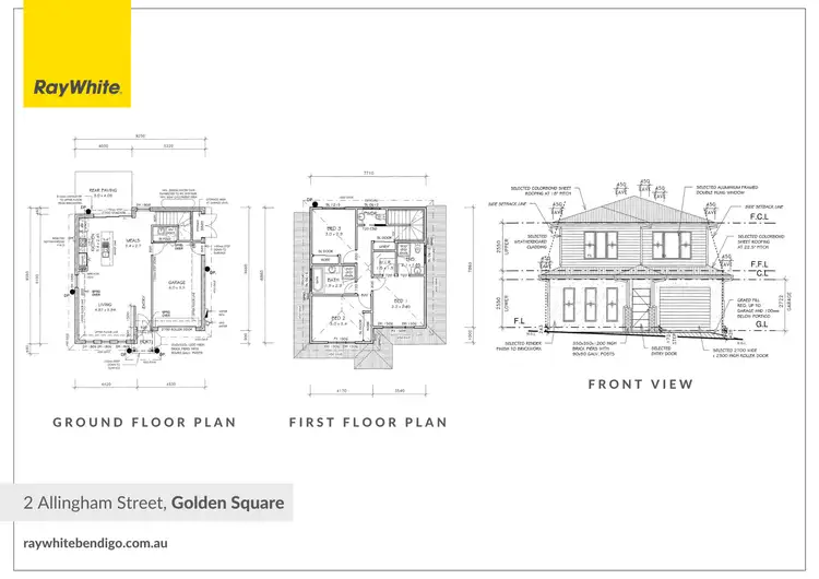 Second view of Homely land listing, LOT 2, 2 Allingham Street, Golden Square VIC 3555