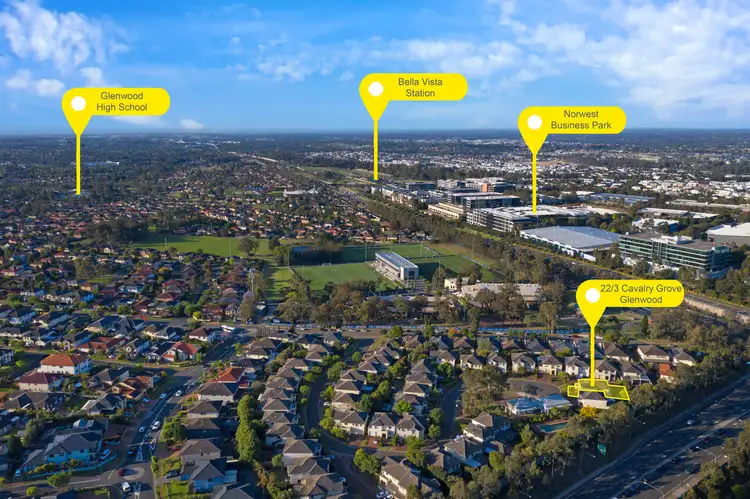 Second view of Homely house listing, 22/3 Cavalry Grove, Glenwood NSW 2768