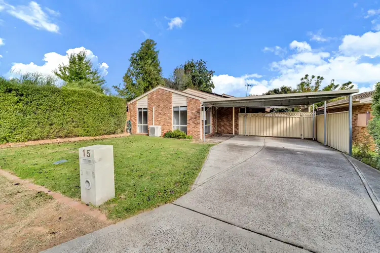 Second view of Homely house listing, 15 Kellick Place, Gordon ACT 2906