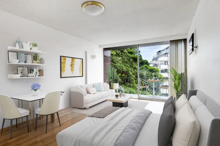 Main view of Homely studio listing, 39/68 Roslyn Gardens, Elizabeth Bay NSW 2011