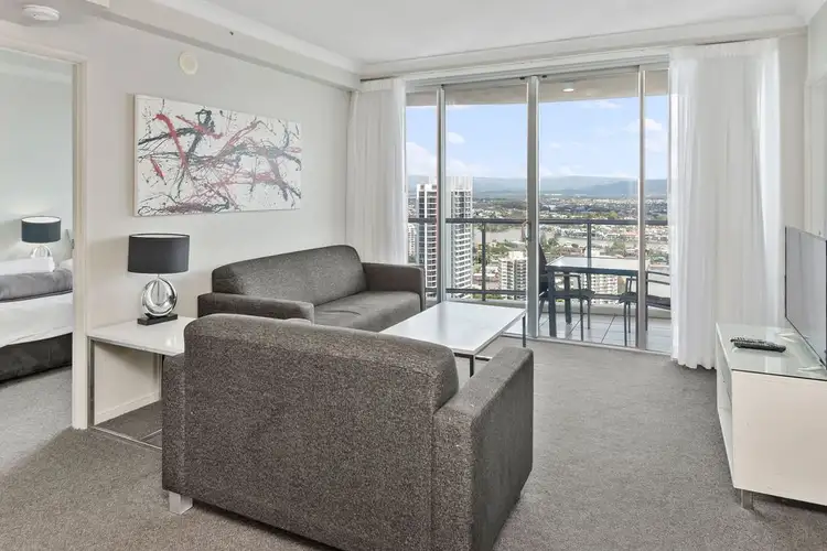 Fourth view of Homely apartment listing, 3306/23 Ferny Avenue, Surfers Paradise QLD 4217