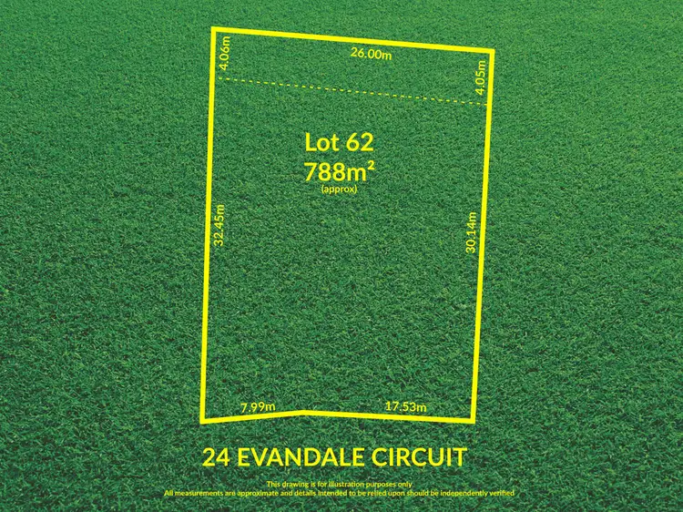 Main view of Homely land listing, LOT 62, 24 Evandale Circuit, Happy Valley SA 5159