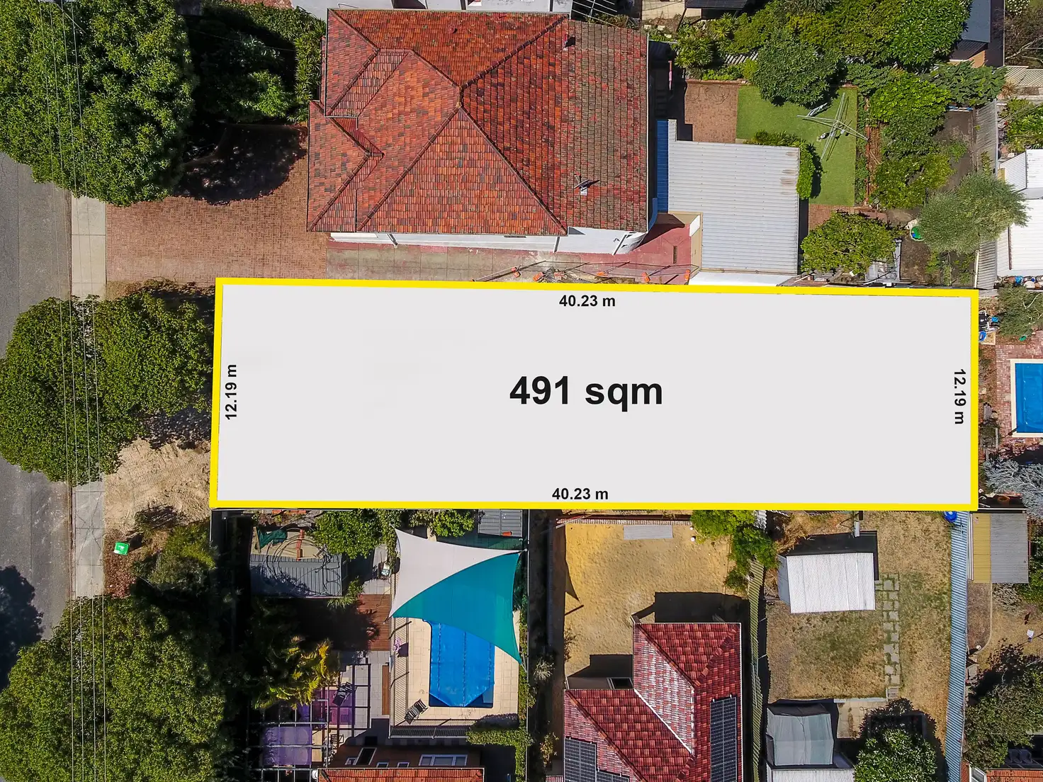 Main view of Homely land listing, 49 Bondi Street, Mount Hawthorn WA 6016