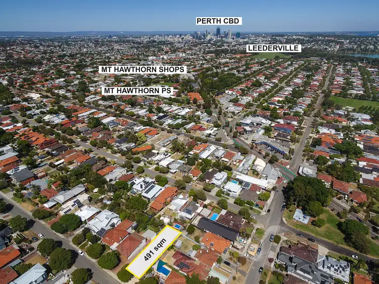 Second view of Homely land listing, 49 Bondi Street, Mount Hawthorn WA 6016