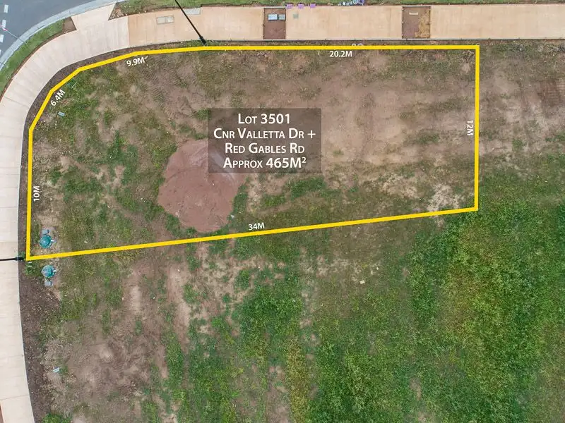 Main view of Homely land listing, 127 Valletta Drive ( Gables), Box Hill NSW 2765