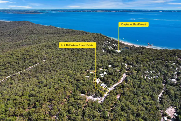 Main view of Homely land listing, LOT 10, 856 Kingfisher Heights Drive, Fraser Island QLD 4581