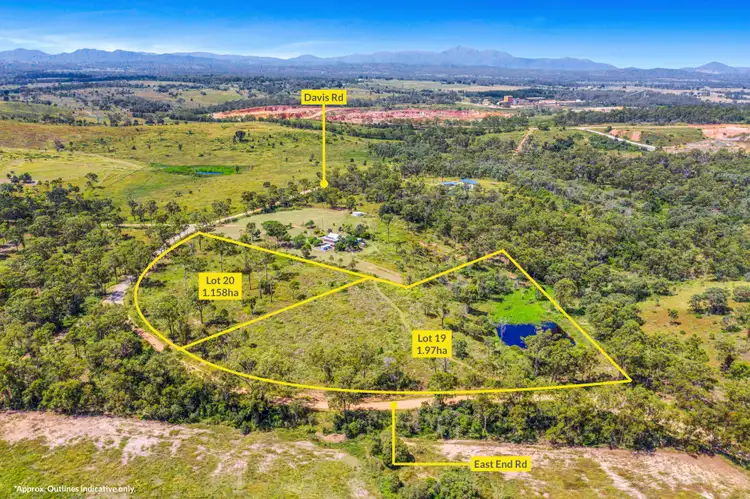 LOT 20, 603 East End Road, East End QLD 4695
