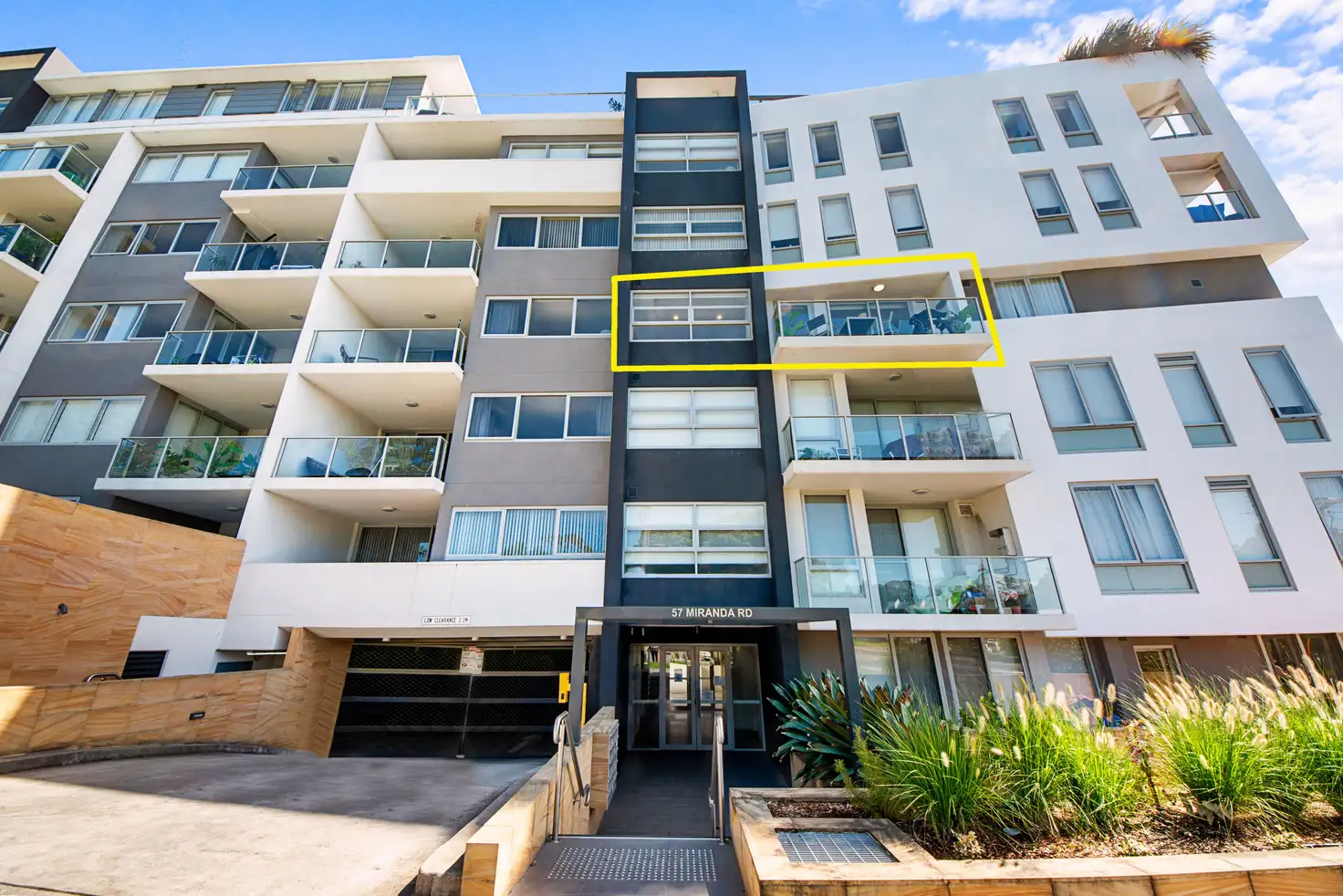 Main view of Homely apartment listing, 302/57 Miranda Road, Miranda NSW 2228