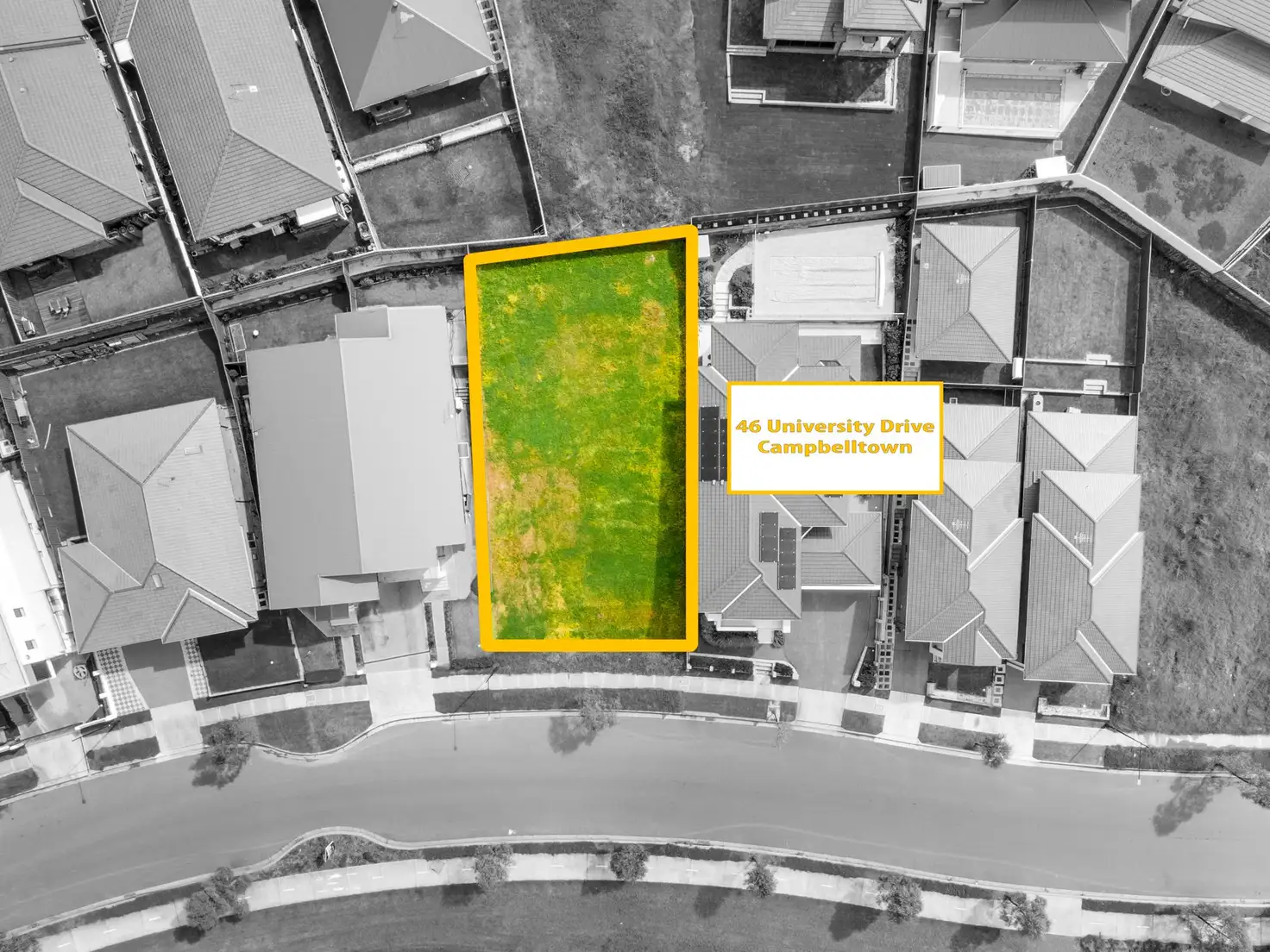 Main view of Homely land listing, 46 University Drive, Campbelltown NSW 2560