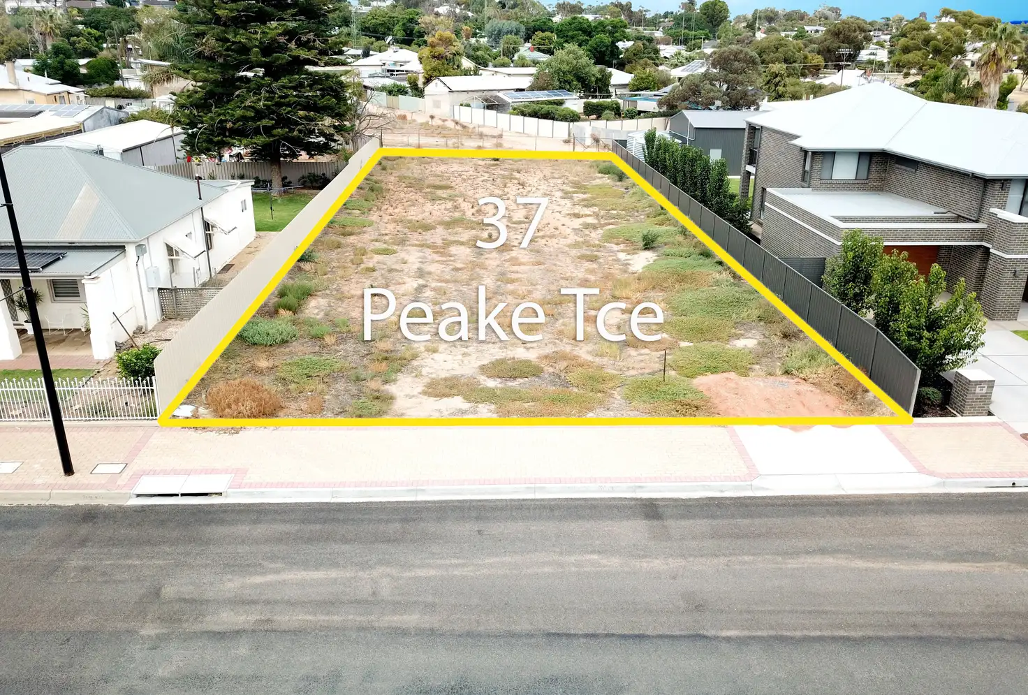 Main view of Homely land listing, 37 Peake Terrace, Waikerie SA 5330