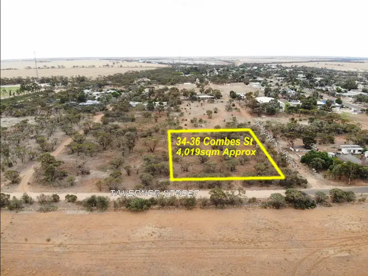 Main view of Homely land listing, 34-36 Combes Street, Ultima VIC 3544