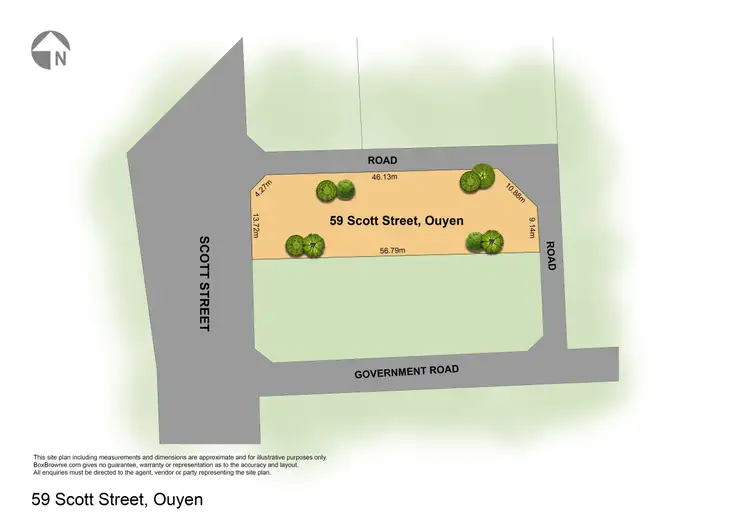 Fourth view of Homely land listing, LOT Lot 3, 57 Scott Street, Ouyen VIC 3490