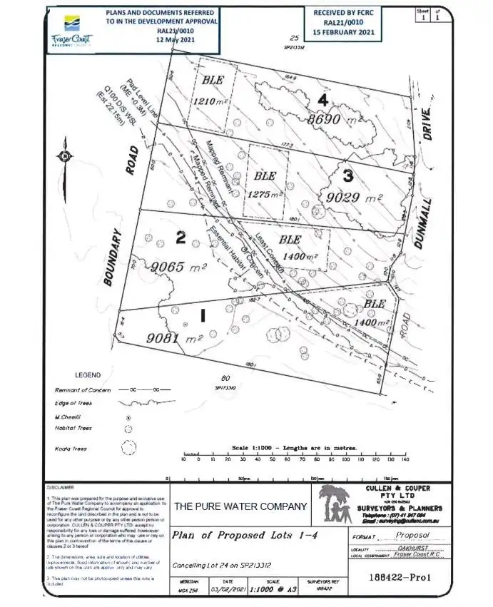 Second view of Homely land listing, LOT 1, 109 Dunmall Drive, Oakhurst QLD 4650