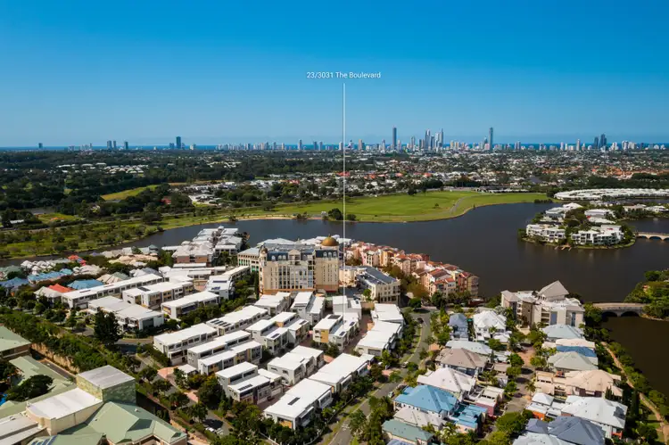 Second view of Homely townhouse listing, 23/3031 The Boulevard, Carrara QLD 4211