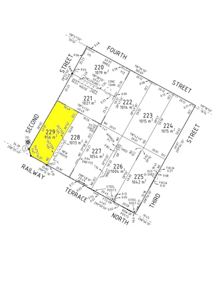 Second view of Homely land listing, LOT 229, 21 Railway Terrace North, Paskeville SA 5552