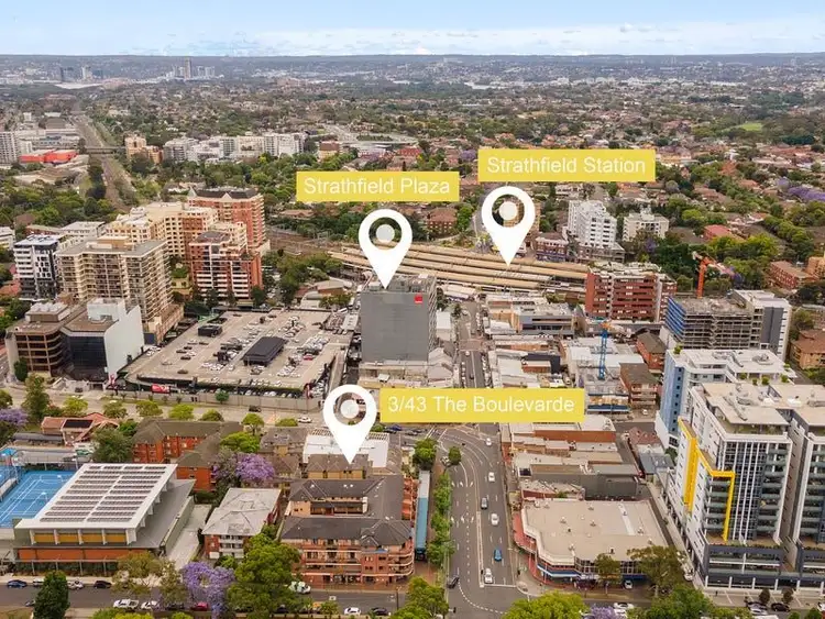 Second view of Homely apartment listing, 3/43 The Boulevarde, Strathfield NSW 2135