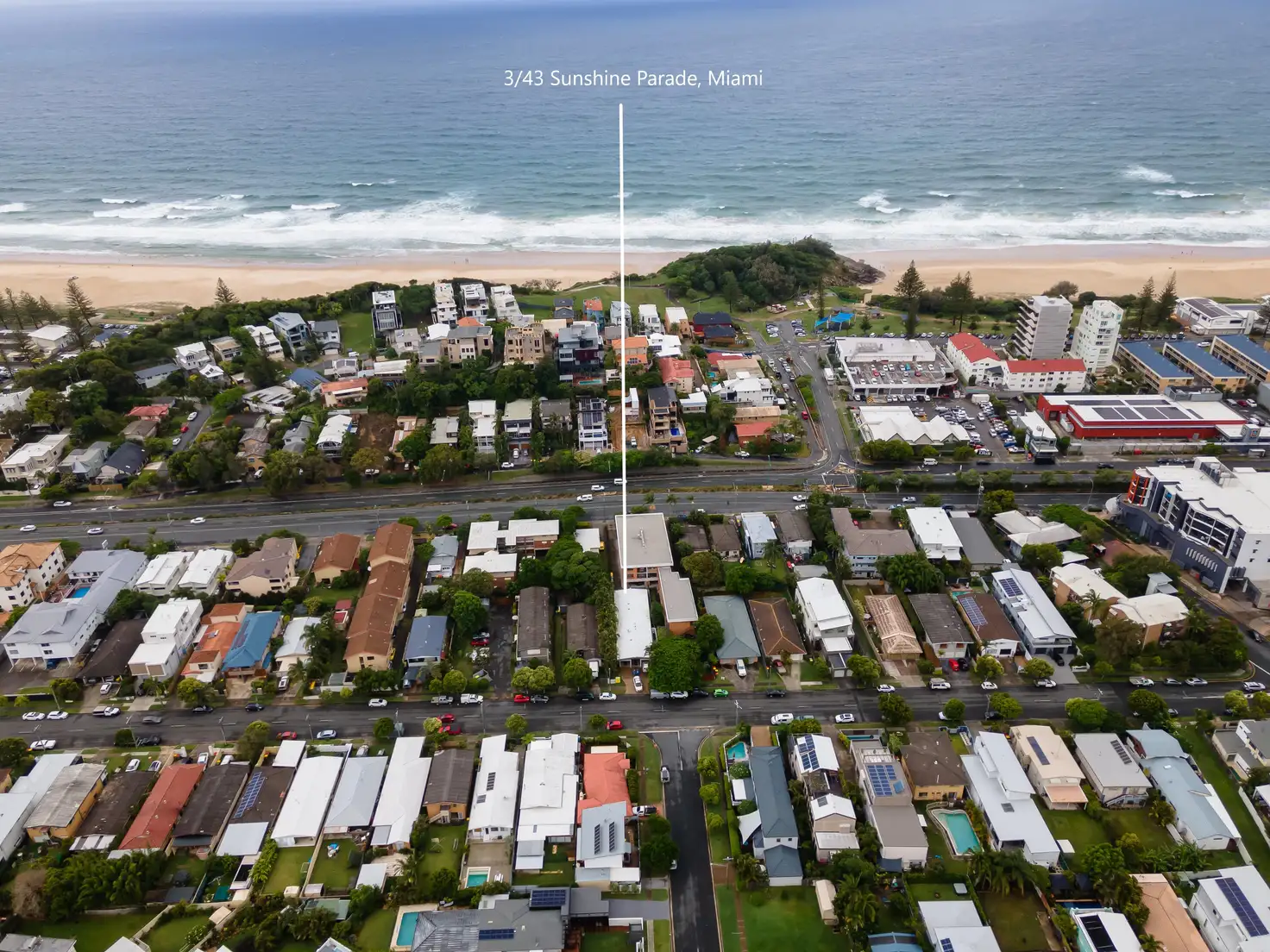 Main view of Homely house listing, 3/43 Sunshine Parade, Miami QLD 4220