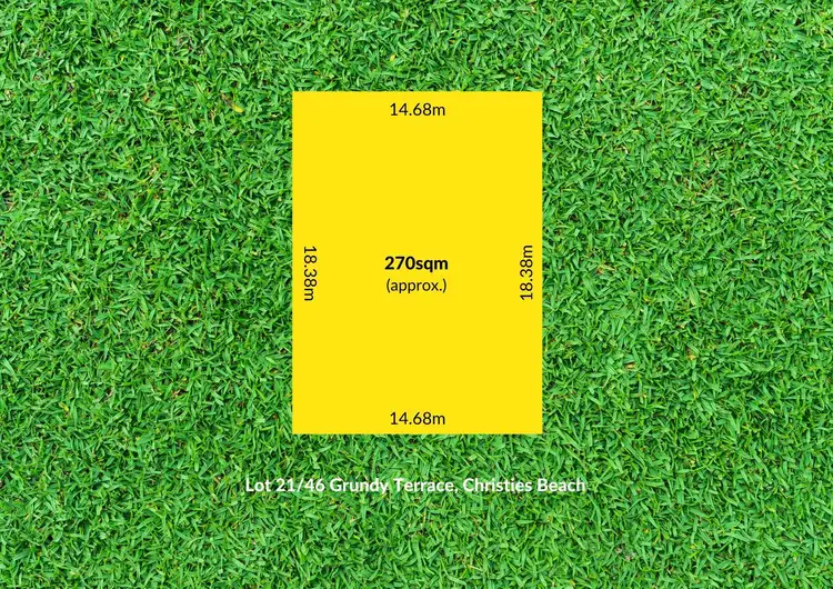 Lot 21/46 Grundy Terrace, Christies Beach SA 5165