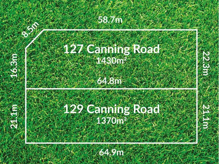 127  - 129 Canning Road, Kalamunda WA 6076
