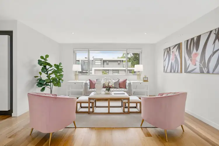 Third view of Homely townhouse listing, 2/17 Peel Street, Kew VIC 3101