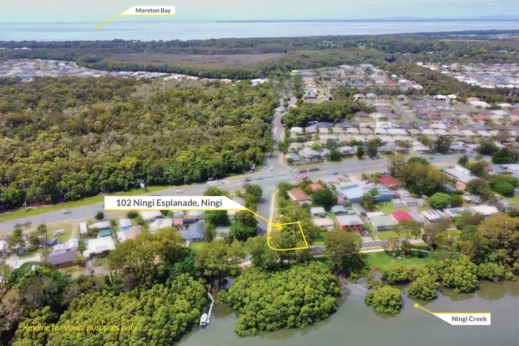Third view of Homely land listing, 102 Ningi Esplanade, Ningi QLD 4511