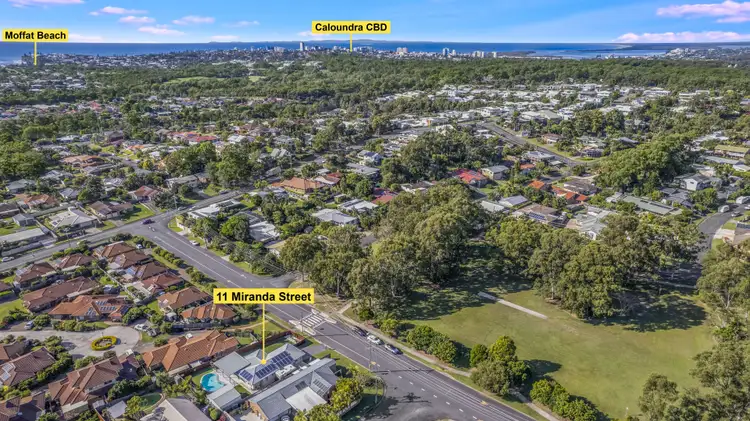 Second view of Homely house listing, 11 Miranda Street, Aroona QLD 4551