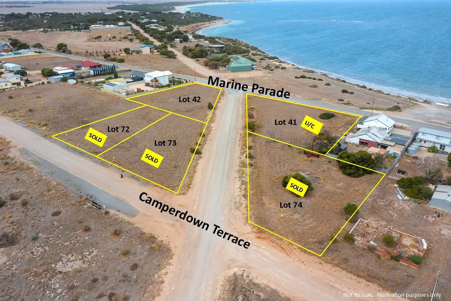 Main view of Homely land listing, 83 (Lot 42) Marine Parade, Port Moorowie SA 5576