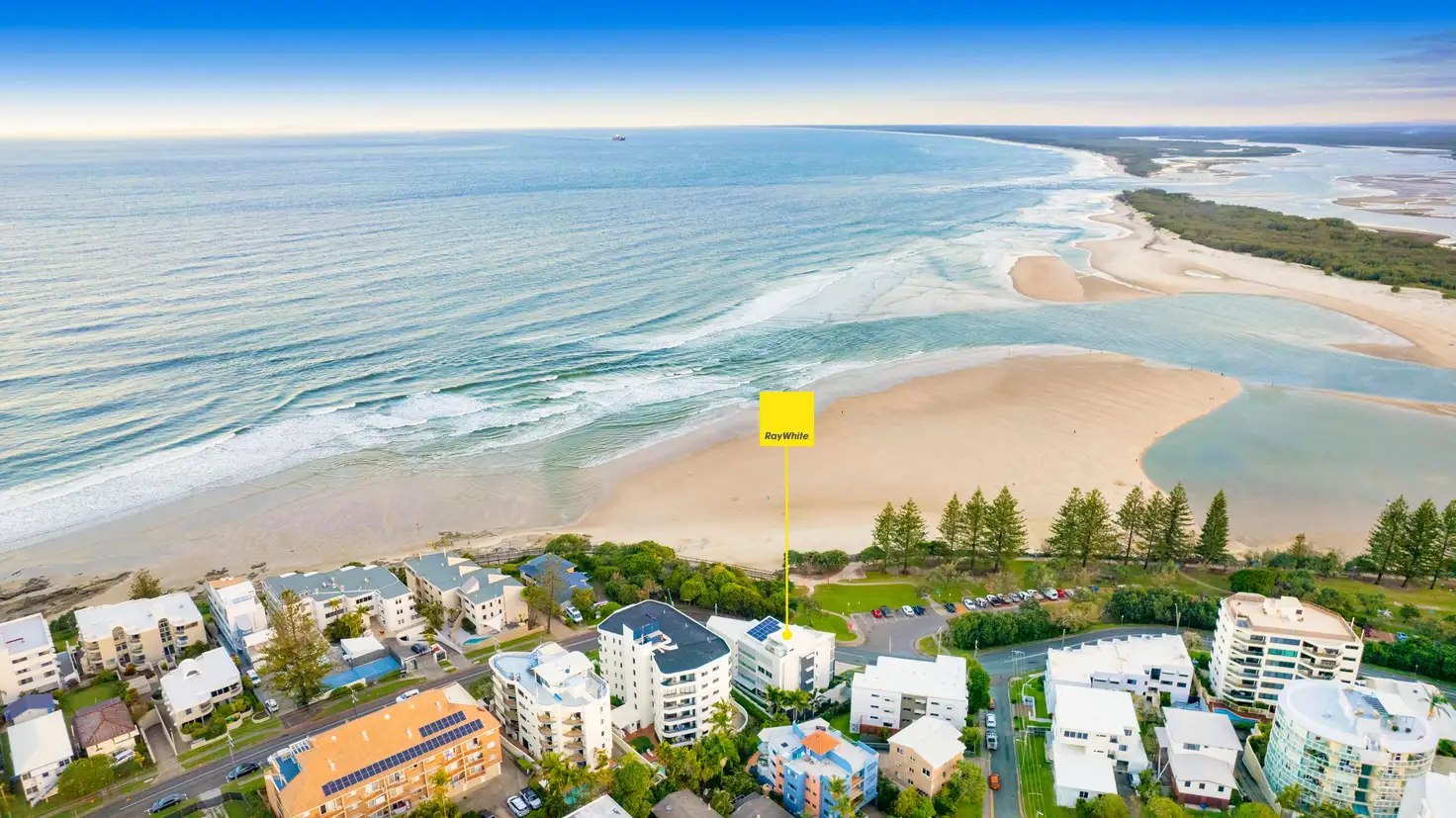 Main view of Homely unit listing, Unit 1/6 Esplanade Bulcock Beach, Caloundra QLD 4551