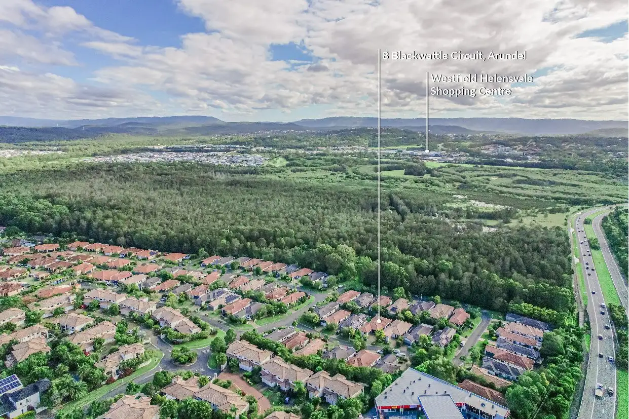 Main view of Homely house listing, 8 Blackwattle Circuit, Arundel QLD 4214