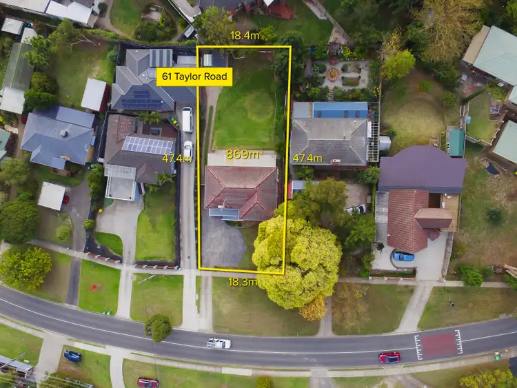 Second view of Homely house listing, 61 Taylor Road, Mooroolbark VIC 3138