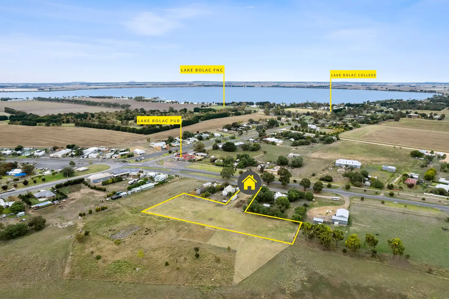 Main view of Homely land listing, 2144 Glenelg Highway, Lake Bolac VIC 3351