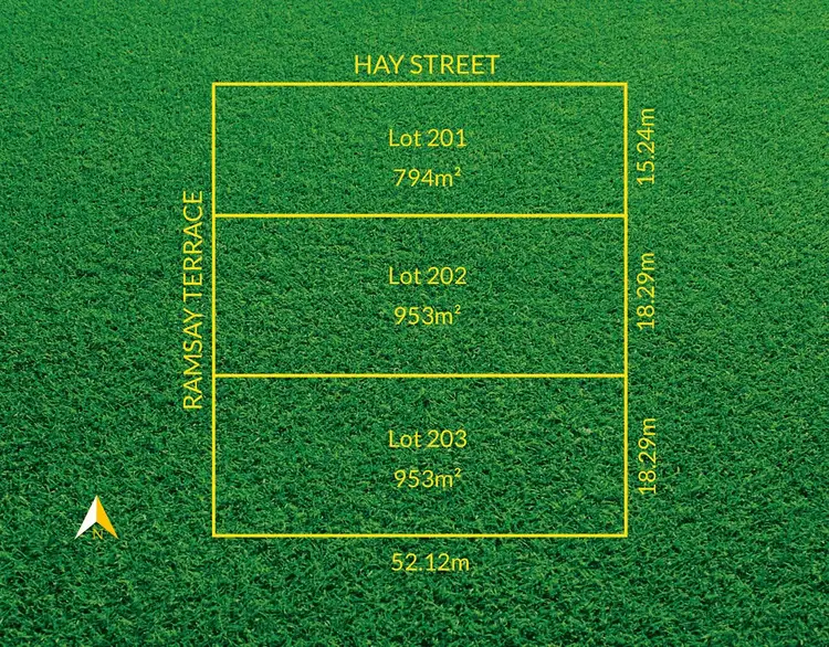 Main view of Homely land listing, Lots 201-203 Ramsay Terrace, Bordertown SA 5268