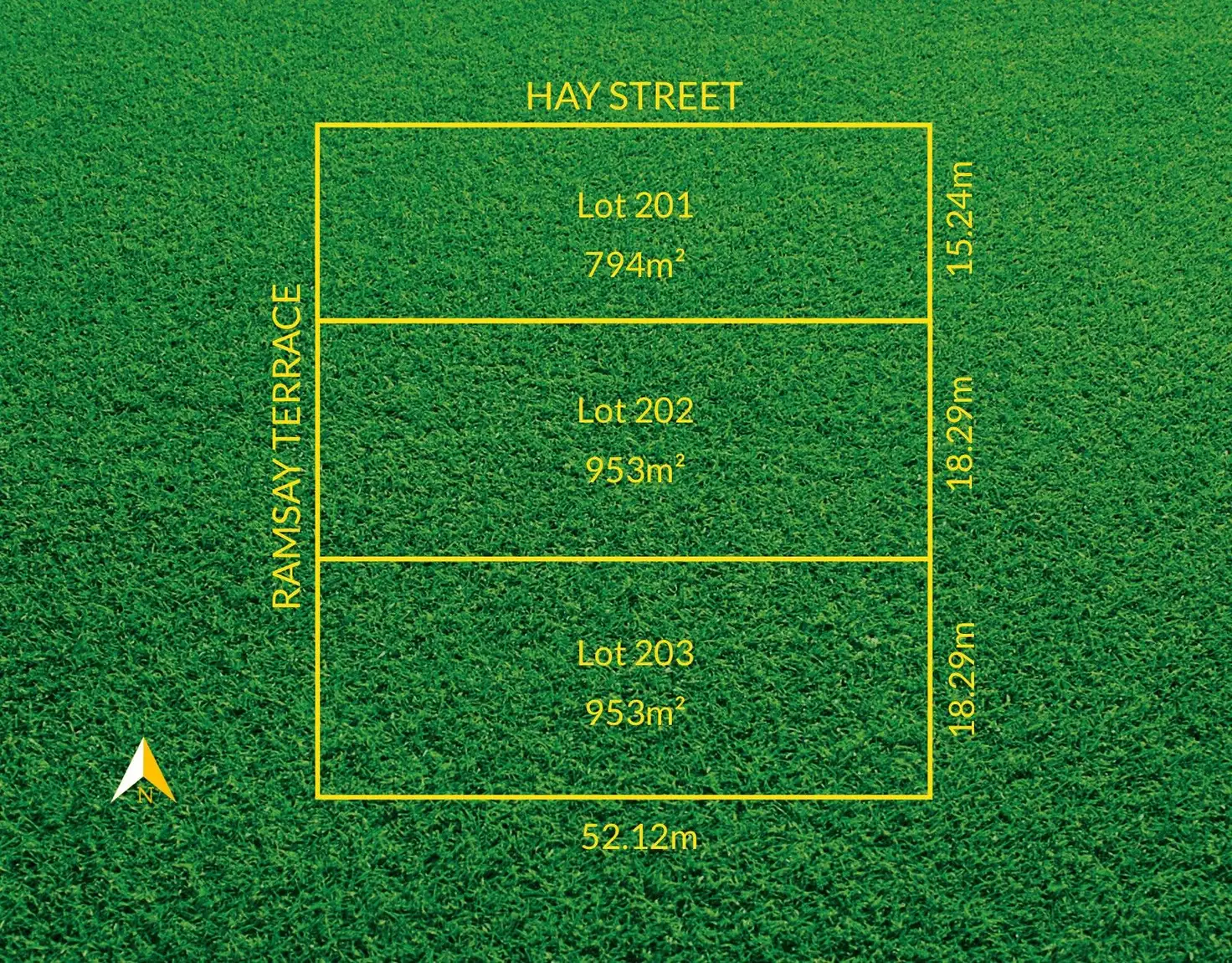 Main view of Homely land listing, Lots 201-203 Ramsay Terrace, Bordertown SA 5268