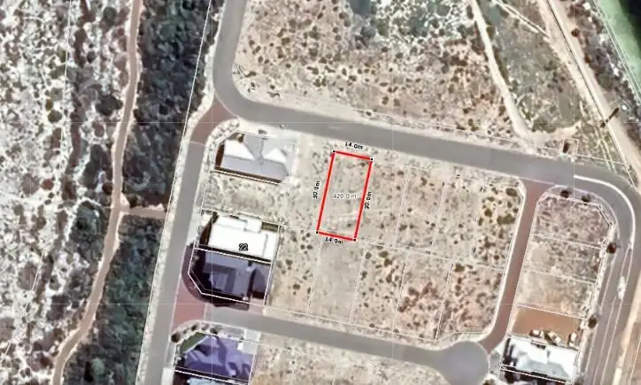 Third view of Homely land listing, LOT 53, 35 Oceanic Way, Jurien Bay WA 6516