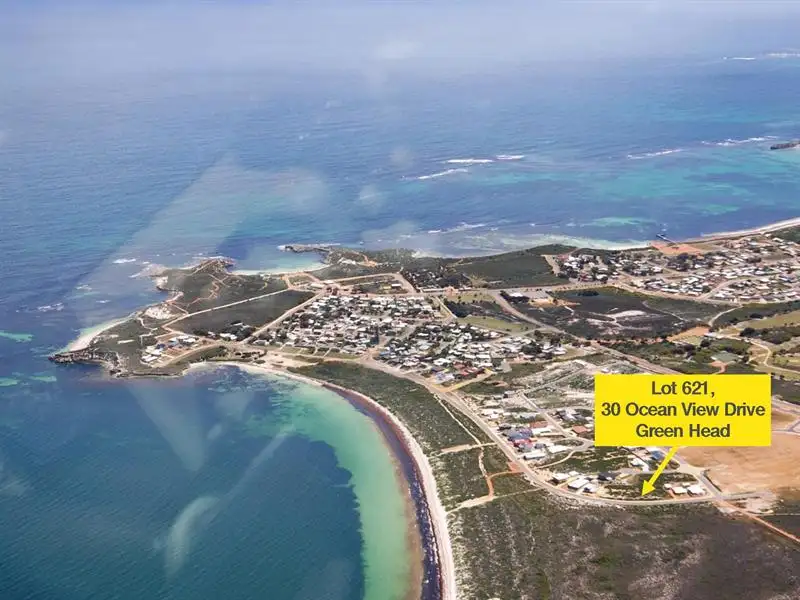 Main view of Homely land listing, Lot 621, 30 Ocean View Drive, Green Head WA 6514