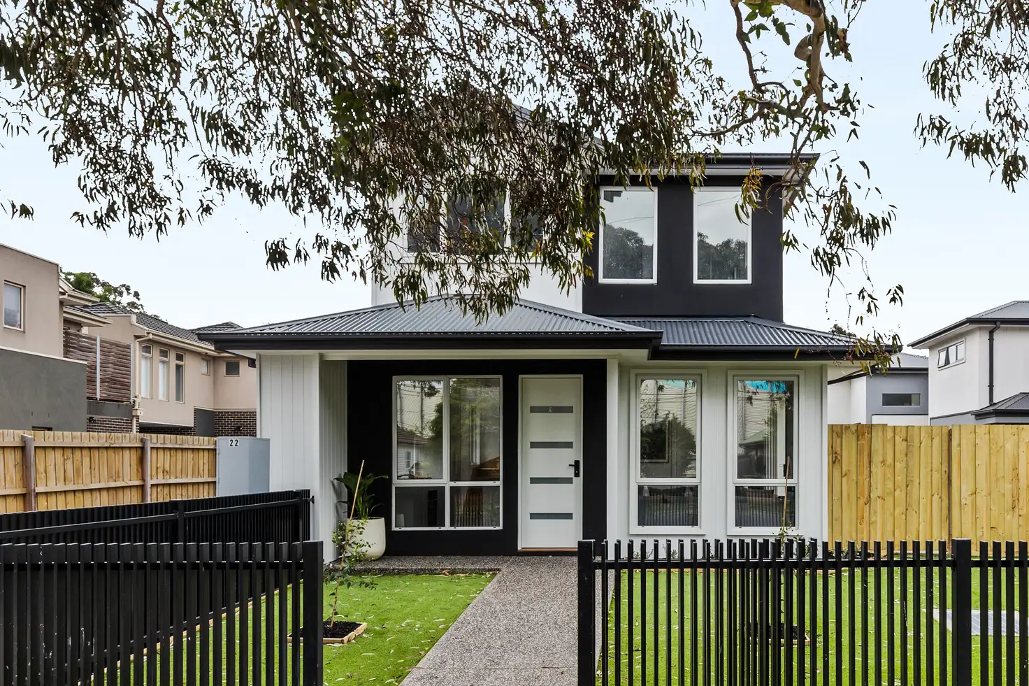 Main view of Homely townhouse listing, 1/22 Primula Avenue, Brooklyn VIC 3012
