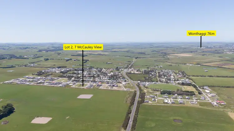Main view of Homely land listing, LOT 2, 7 McCauley View, Dalyston VIC 3992