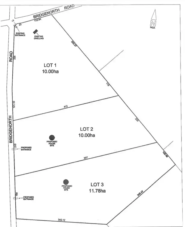 Seventh view of Homely land listing, LOT 3, 1247 Bridgenorth Road, Rosevale TAS 7292